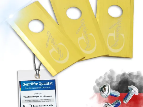 Cuchillas Genisys titanio Kress