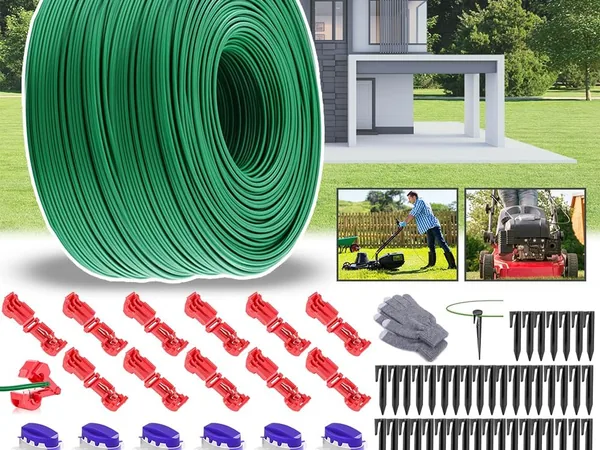 Cable 200 m + 100 piquetas + 40 conectores TOPRUNYI