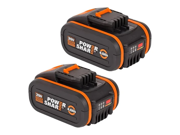 Baterias PowerShare 20 V 2x4 Ah WA3553.2