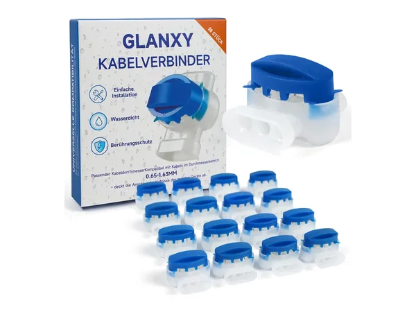 GLANXY Kabelverbinder mit Gel (20 Stück)