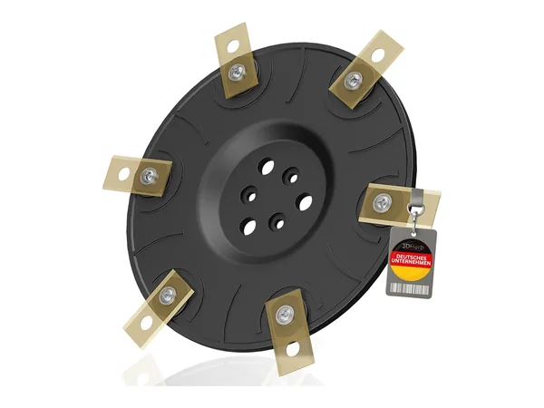 3DHerb Messerscheibe mit 6 Klingen (18 cm)