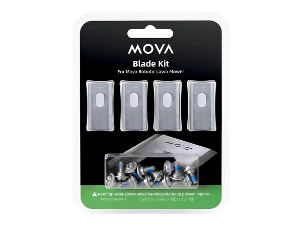 MOVA Ersatzklingen (12 Stück mit Schrauben)