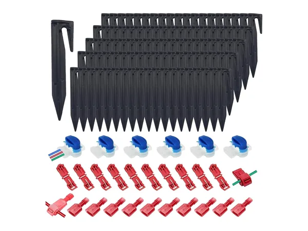 Beafaeur kit de raccordement du fil (125 pièces)